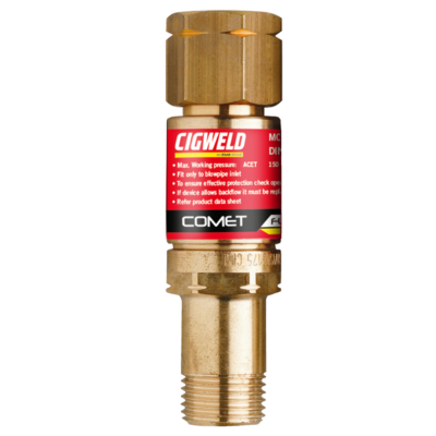 COMET F6 FLASHBACK ARRESTOR, FUEL, BLOW PIPE
