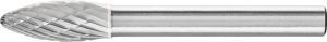 flame shape carbide burr