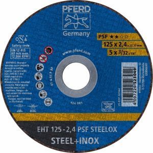 FLAT CUT-OFF WHEEL GP - INOX EHT 125-2.4 A 46 P PSF-INOX