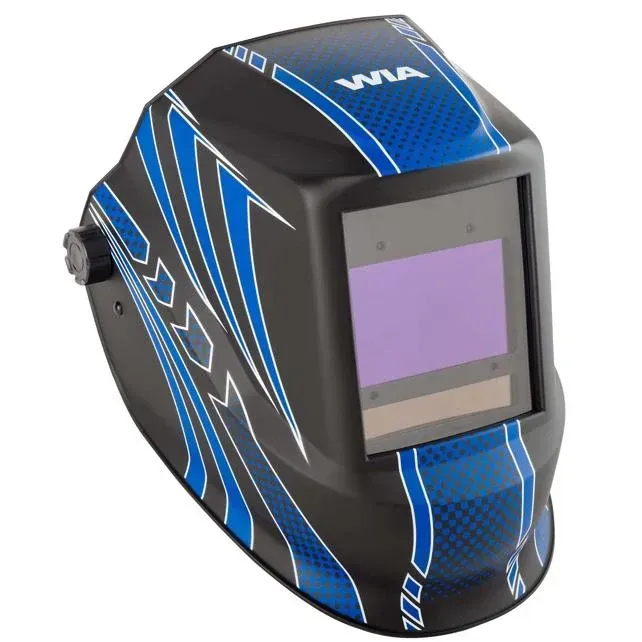 WIA Optic FX Blue Knight Auto Helmet